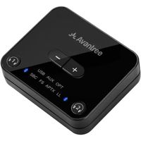Avantree Audikast Plus Transmetteur Émetteur Bluetooth 5.0 pour TV avec Contrôle Volume, sans Fil Adaptateur Compatible aptX Low