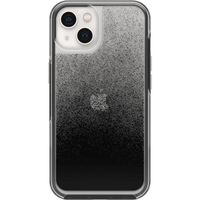 OtterBox Coque antichoc pour Apple iPhone 13,Série Symmetry Clear,Ombre Spray - Transparent/Noir