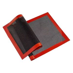 Lot De 2 Tapis De Cuisson Ronds 40,6 Cm En Fibre De Verre – Réutilisables, Anti-adhésifs Pour Barbecue, Grill, Poissons Et Légumes