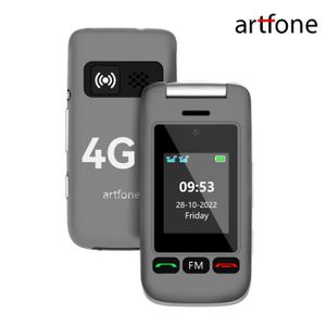 MOBILE SENIOR Artfone G6 Téléphone Portable Flip pour Personnes 