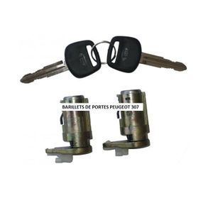 Serrure cl @Pro-Plip Barillet pour Porte Avant Gauche Peugeot 307 407 