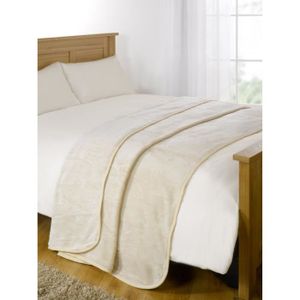 Gaufrier Design luxueux jette Super Doux Chaud Confortable Canapé et Lit Polaire Couvertures