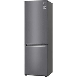 RÉFRIGÉRATEUR CLASSIQUE LG GBP30DSLZN - Réfrigérateur combiné - 341 L (234 + 107 L) - Total no frost - L 59,5 x H 186 cm - A++ - Couleur graphite