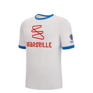 MAILLOT DE RUGBY T-shirt Macron Enfant Rugby Marseille World Cup 20