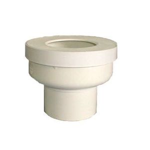 CUVETTE WC SEULE Manchon pour cuvette à clapet - NICOLL - QW77 - Blanc - Accessoires WC - Plastique - Synthétique