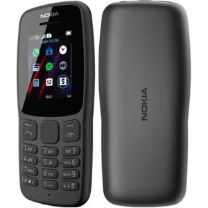 SMARTPHONE Nokia 106 Dual Sim Dark Gray
