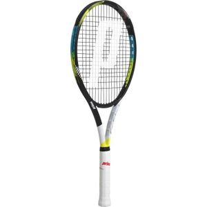 CORDAGE BADMINTON Raquette de tennis Prince ripstick 100 - noir/blanc/jaune/bleu - 106/108 mm