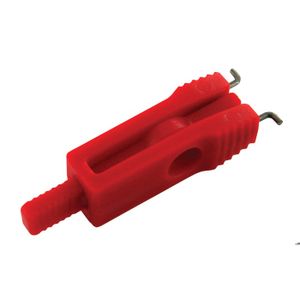 mini bloque disjoncteur verrouillage de s/écurit/é /électrique de commutateur dair de verrouillage de disjoncteur miniature en nylon pour lisolation de puissance
