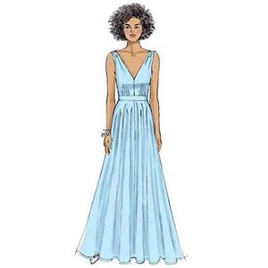 Butterick Patterns 6055E5 Patrons de Robes et Ceintures pour Femme Taille 42 /à 50