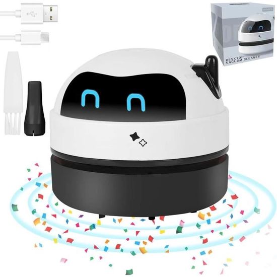 Mini aspirateur de table rechargeable par USB - Portable - Sans fil