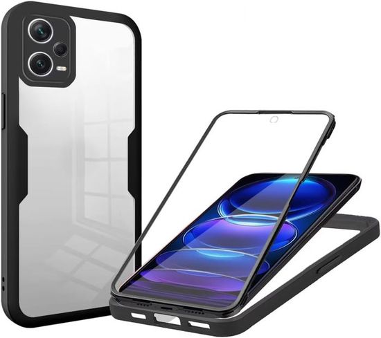 Coque + 2 Verres Trempés Pour Crosscall Stellar-M6 (6.1") - Housse Silicone TPU Antichoc + Protection Écran