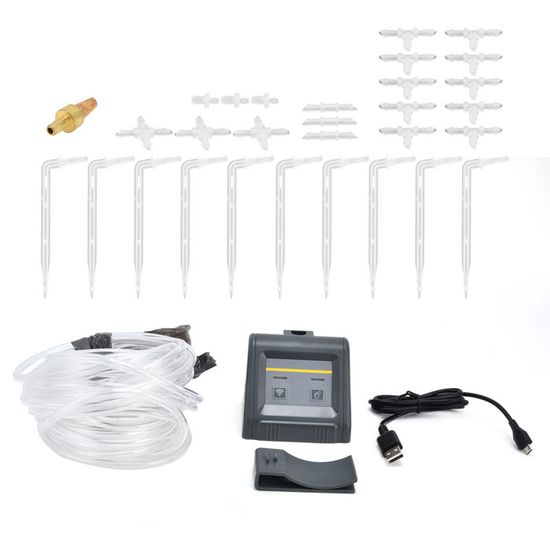Drip irrigation kit, smart irrigation timer, garden watering timer with ...