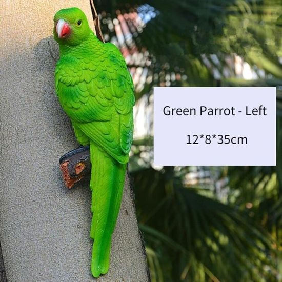 Yardenfun Décoration De Perroquet Bleu Pour Jardin Ornement