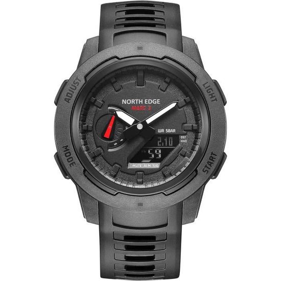 Chronomètre Numérique étanche Dretec - Rétroéclairé, IPX7 - Mesure Tours/temps Intermédiaire - Mémoire 100 Temps