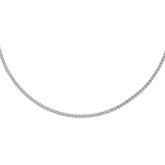 Tuscany Silver Medaglione ovale satinato con onde incise in argento
