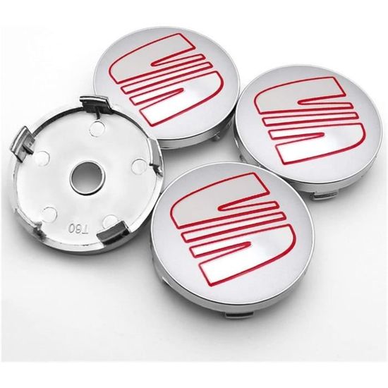 Cachemoyeux Roue Cachemoyeux de Roues 4pcs 56mm et 60mm Wheel Cover