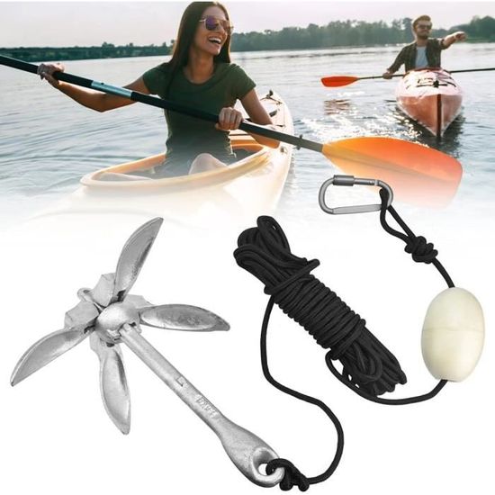 Grappin Pliant, Ancre De Bateau En Acier Au Carbone, Pour Petits