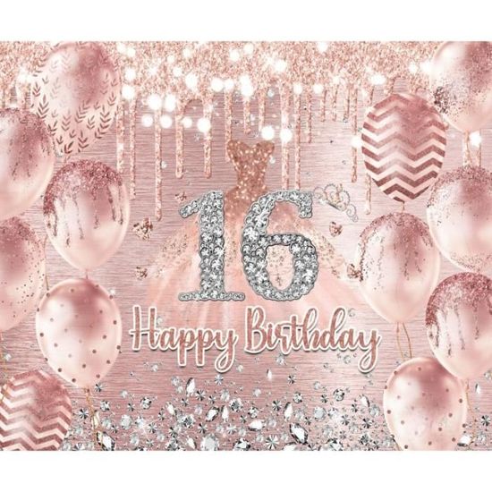 Pack De 2 Bannières Photo Personnalisables Anniversaire Noir Et Argent - 16,18,21,30,40 Ans