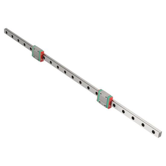 1pcs LML9B Rail de Guidage Linéaire Miniature Largeur de 9mm avec Bloc Coulissant (150mm