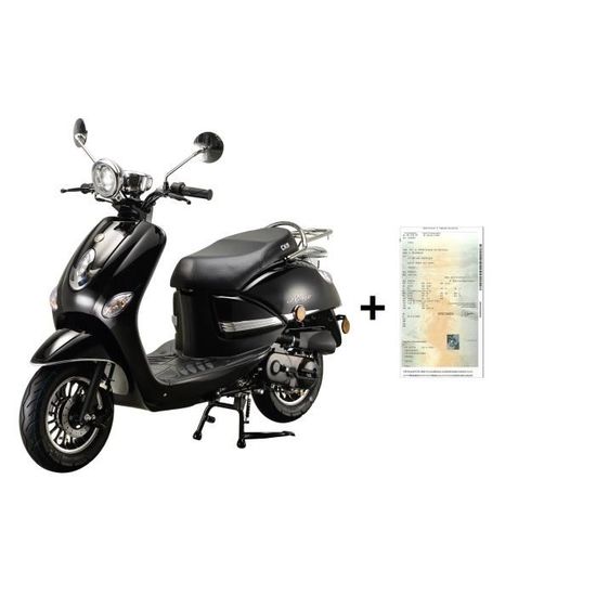 EUROCKA Scooter CKA REMIX 50CC 4T Noir Cdiscount Auto