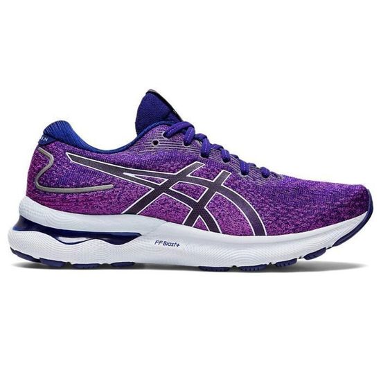asics gel nimbus 9 femme violet