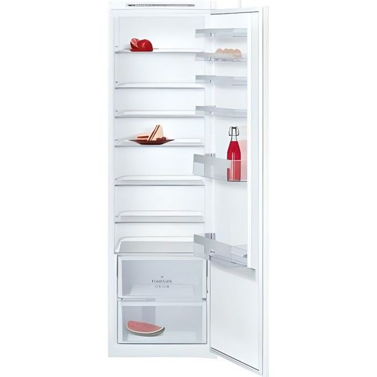 Réfrigérateur intégrable NEFF KI1812SF0 - 1 porte - Froid statique - 319L