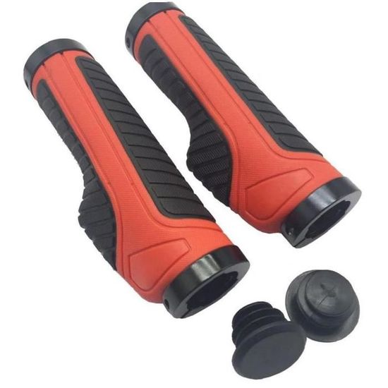 Couvercle de poignée de ein de vélo, 2 pièces, poignées TPR vtt, couvercle de protection du guidon de vélo, équipement de protection antidérapant, accessoires de vélo