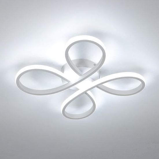 Comely Plafonnier LED 54W Dimmable Télécommande & APP – 3000K-6500K Carré Moderne 62 Cm, Salon Chambre Cuisine Blanc