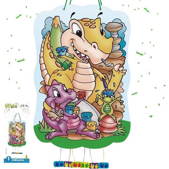 MagicPinatas Bombe Pinata - Boom Pinata Anniire Garcon - Prêt à Remplir Avec Des Charges Comme