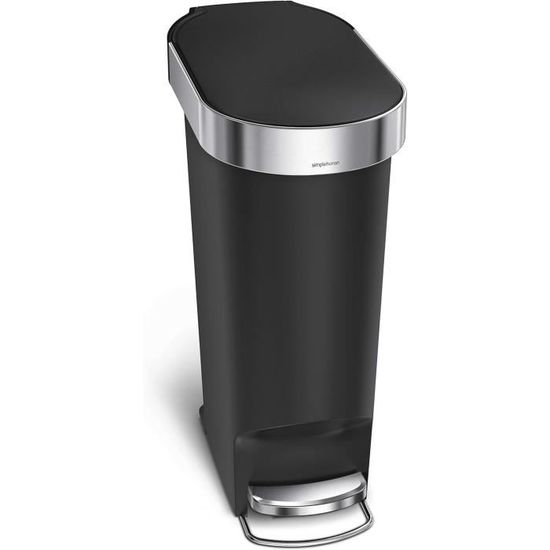 ZVD Poubelle De Salle De Bain Avec Couvercle, Poubelle En Plastique