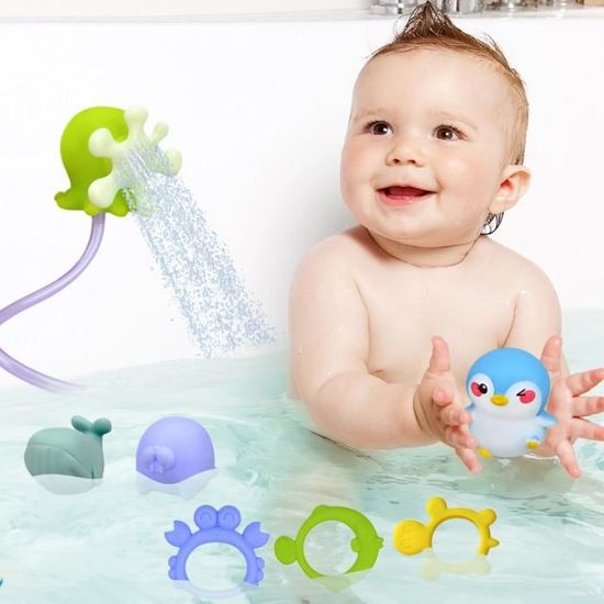 Jouet de Bain interactif VTECH BABY - Polo, Mon Poulpe Rigolo - Multicolore  - Pour Bébé de 1 à 5 ans - Cdiscount Puériculture & Eveil bébé