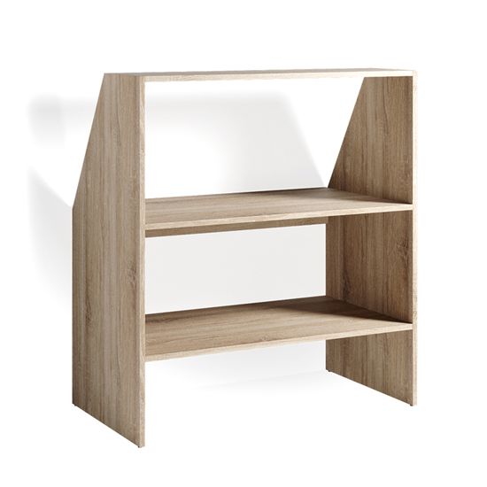 Vicco Étagère Mansardée Sonoma 90 X 100 Cm - Meuble Rangement Sous Pente Pratique