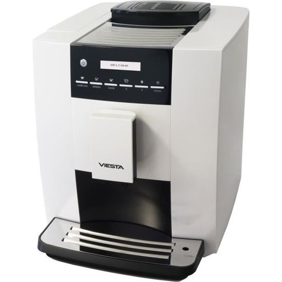 Cafetière automatique Viesta CB300S machine à café - machine à café particulièrement performant (1,8 litre, 19 bar, 1400 Watt, in...