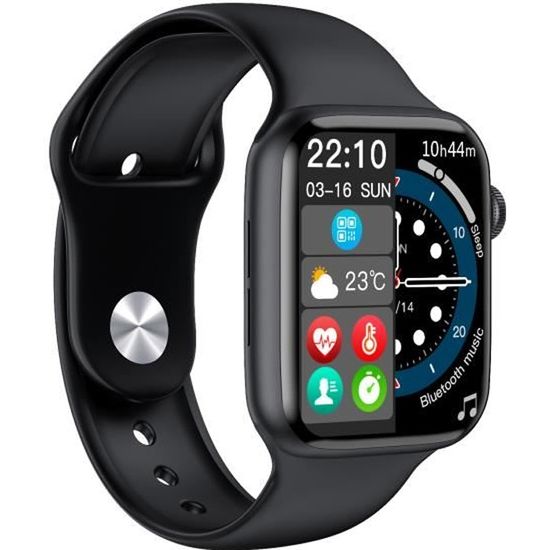 Montre Connect e Appels et SMS XWatch Pro Elite Noir V2