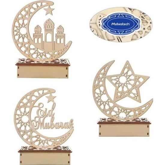 Eid Mubarak Lot De 8 Emporte-Pièces Pour Le Ramadan 3D Ramadan