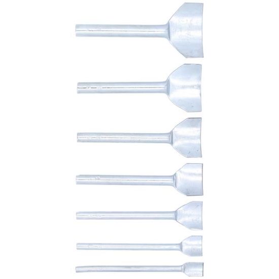 QUARKZMAN Lot 5 Poinçons Cuir En Arc 10-40 Mm – Outil Coupe Ceinture, Poinçon Rond Arrondi, Pour Artisanat Cuir, Ceintures, Bracelets