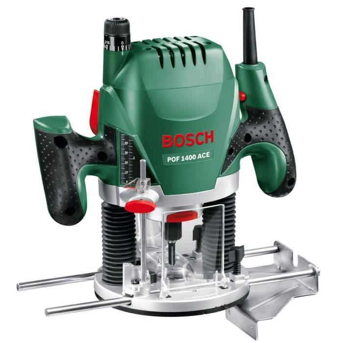Défonceuse Bosch - POF 1400 ACE (1400W, livrée avec set