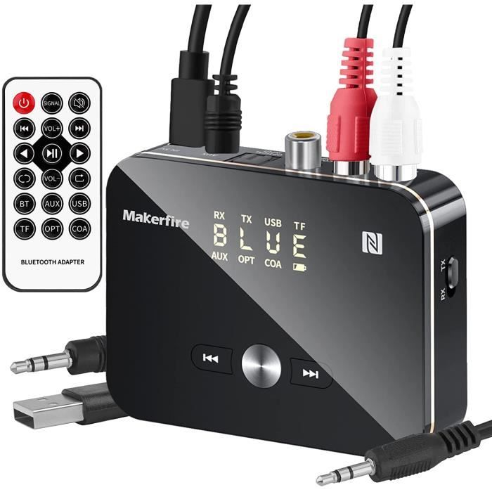 Adaptateur Bluetooth Audio Emetteur Recepteur 5.0 Récepteur Bluetooth Emetteur Adapter