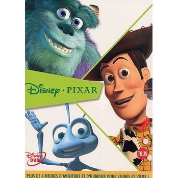 Coffret 3 Dvd Walt Disney Pixar Monstres Co En Dvd Dessin