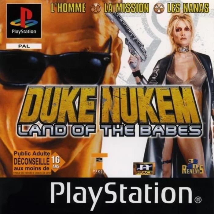 Duke Nukem Land Of The Babes - Playstation - Pal Uns Playstation