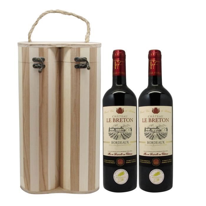 Coffret bois naturel