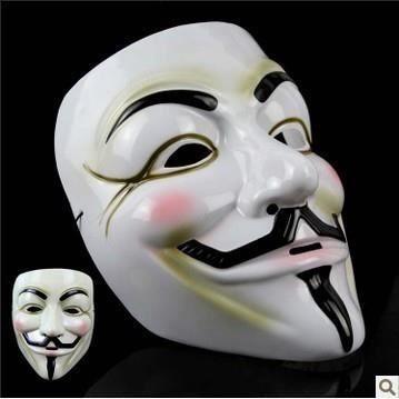 Halloween Masque V for Vendetta Tueur Masque Blanc Masque Horreur