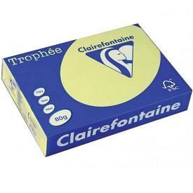 Ramette de Papier couleur Trophée A4 80g Jaune …
