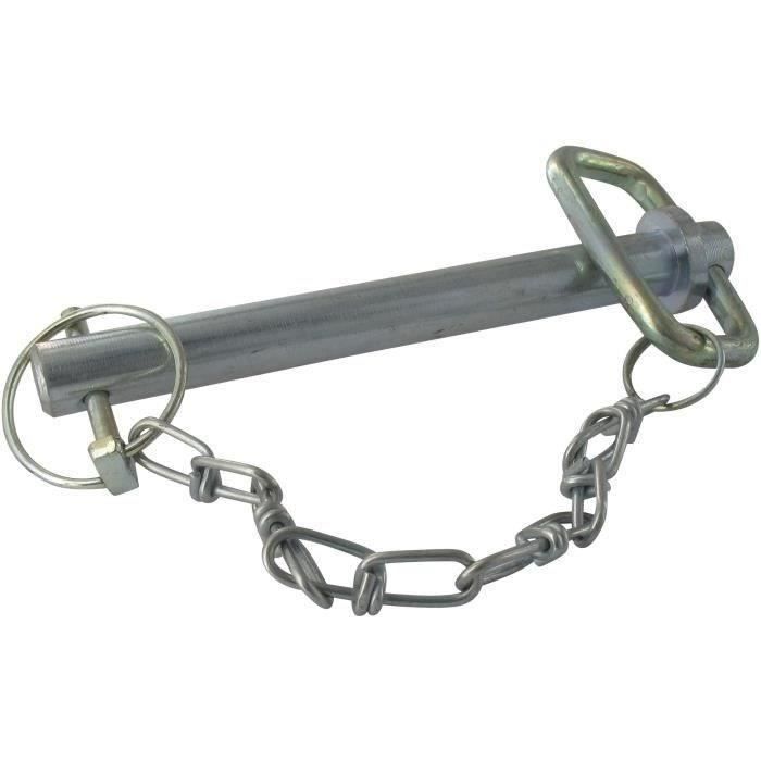 Axe d'attelage - longueur 160mm diamètre axe 19mm