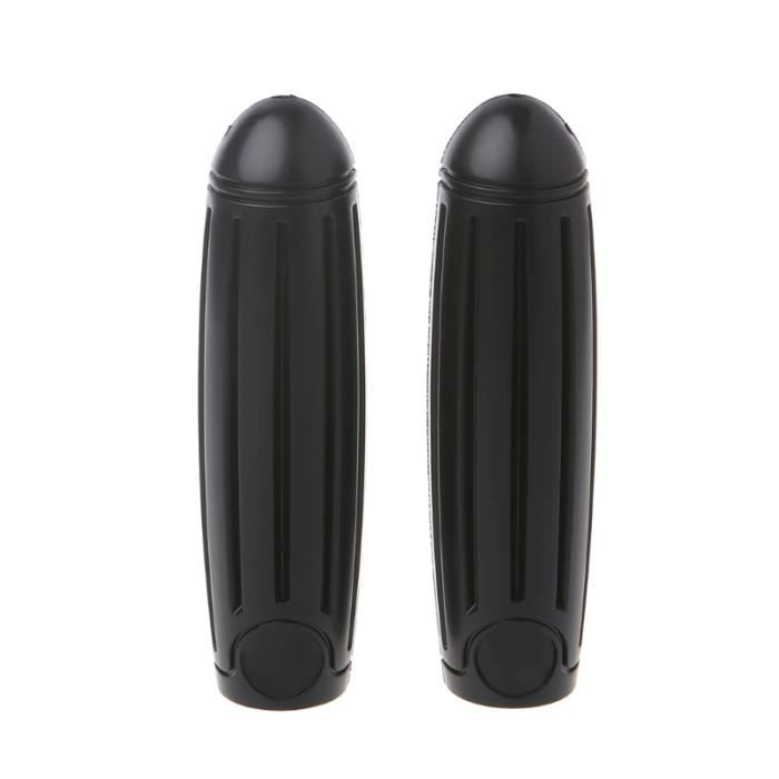 2 pièces guidon de vélo manches Style rétro confortable housse de vélo poignées Fix Gear vélo acces - Modèle: Black - UOZXCBDA04338