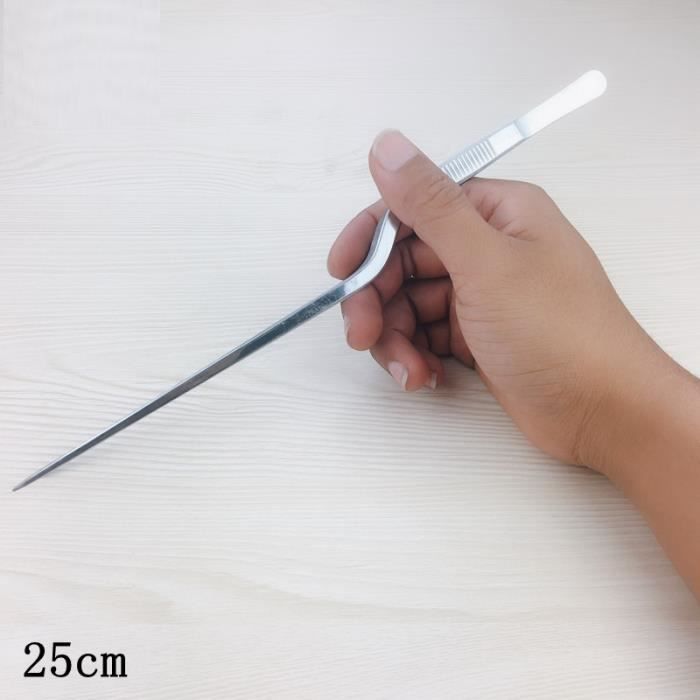 Pince à épiler professionnelle de Chef - Spécifications multiples, pinces de service, présentation d - Modèle: 25 cm - WMGJMXA07358