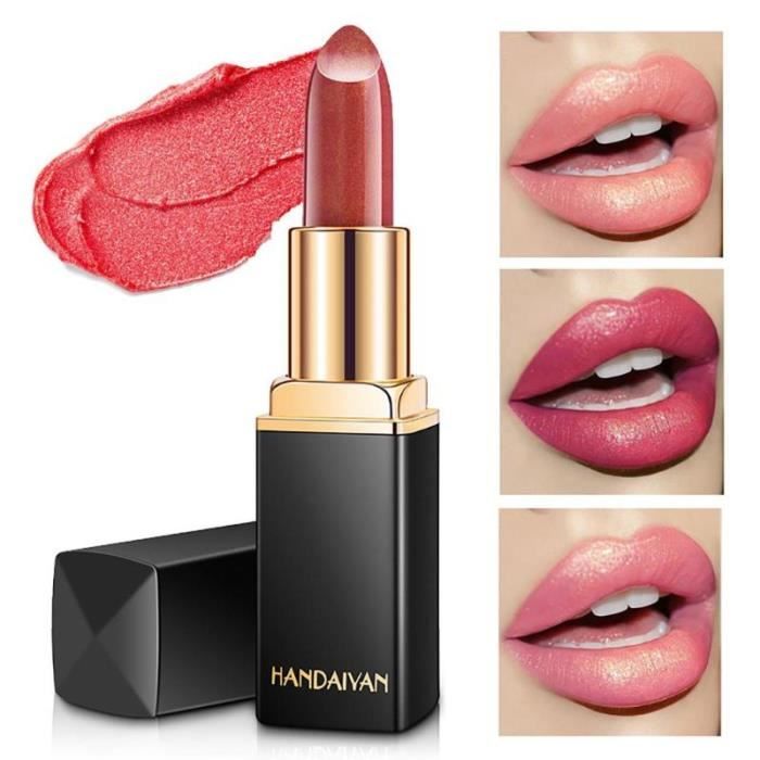 L5704 Marque professionnelle lèvres maquillage imperméable à l&#39eau miroitant