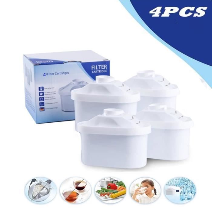 Pack de 4 cartouches MAXTRA+ pour carafes filtrantes