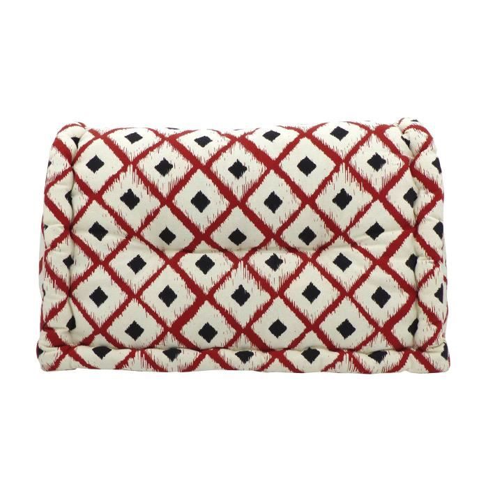COTTON WOOD Cale-rein en Coton - 60 x H45 x 22 / 11 cm - Imprimé Boho