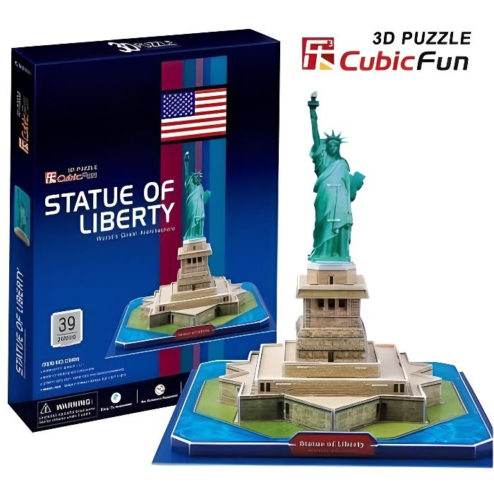 Puzzle 3D - New-York : Statue de la Liberté